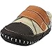 Orgrimmar Baby Boys Girls First Walkers Soft Sole Leather Baby Shoes (Size L, Beige and Orange