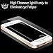 iPhone 5s Screen Protector Tempered Glass,Ultra Slim Thin Clear Bubble Free Anti-Scratch Anti-Fingerprint Oil Resistance 9H Hardness Curved Film for iPhone 5 5s