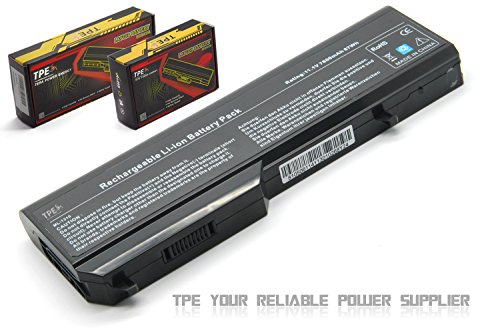 TPE 9 Cell 7800mah New Replacement Laptop Battery for Dell Vostro 1310 2510 1320 1510 1520 Series Fit PP36S PP36L K738H T112C T114C T116C U661H N958C 312-0725 - 12 Months Warranty