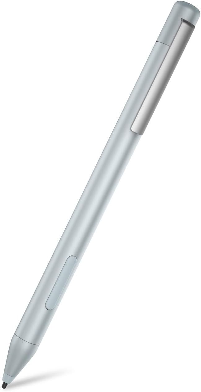 Yamada - Active Stylus Pen Surface (Cool Grey) Windows Pro digitizer with find Tips Palm Rejection Pressure Sensitivity AAAA Battery Included, Compatible with Windows Surface pro 4/5/6. Tablets