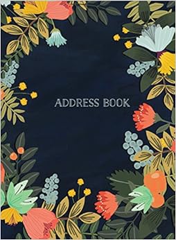 Address Book - Modern Floral Small Address Book - Modern Floral Small
