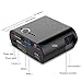 Ohderii Portable Projector 30,000 Hour LED Full HD Video Projector 1080P Supported Compatible with Fire TV Stick PS4 HDMI VGA TF AV and USBthumb 2
