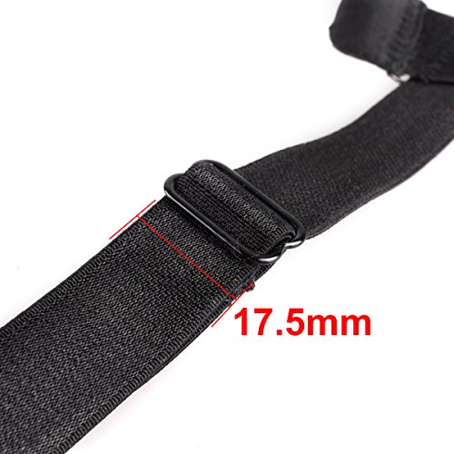 Lady Up 3 Pieces Fashionable Low Back Bra Converter Fully Adjustable Bra Strap Extender - Thumbnail 4