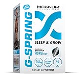 Magnum Nutraceuticals G-Spring Sleep & Grow - 96 Capsules - Sleep Aid Supplement - Deep Sleep - Improve Recovery - Burn More Fat