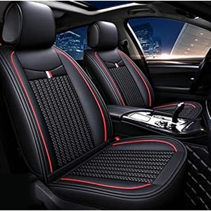 Waterdichte PU lederen auto Seat Cover volledige instellen, ademend Auto Seat Cover Compatibel Airbag Auto Interieur…