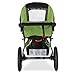BOB Revolution Flex 2.0 Jogging Stroller - Up to 75 pounds - UPF 50+ Canopy - Adjustable Handlebar, Meadow