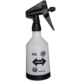 Double Mist Trigger Sprayer Yard Adjustable 2 Sprays 1/2 Liter White