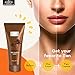 Self Tanner & Tanning Application Kit, Bundle of Dye-Free Natural Sunless Tanning Lotion, 7.8 oz, Application Mitt with Thumb, Body and Face Applicator Glove for Bronzing and Golden Tan