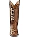 Circle G Women's Cross Embroidered Cowgirl Boot Square Toe