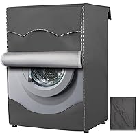 Washing Machine Cover Outdoor Top Load and Front Load Machine,Dryer Cover With Zipper Design for Easy Use,Waterproof…