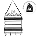 Black Metal Scrollwork 2 Tier Earring/Necklace/Bracelet/Cosmetics Hanging Organizer Shelf Rack