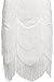 BABEYOND 1920s Flapper Dress Roaring 20s Great Gatsby Costume Dress Fringed Embellished Dress (Medium)