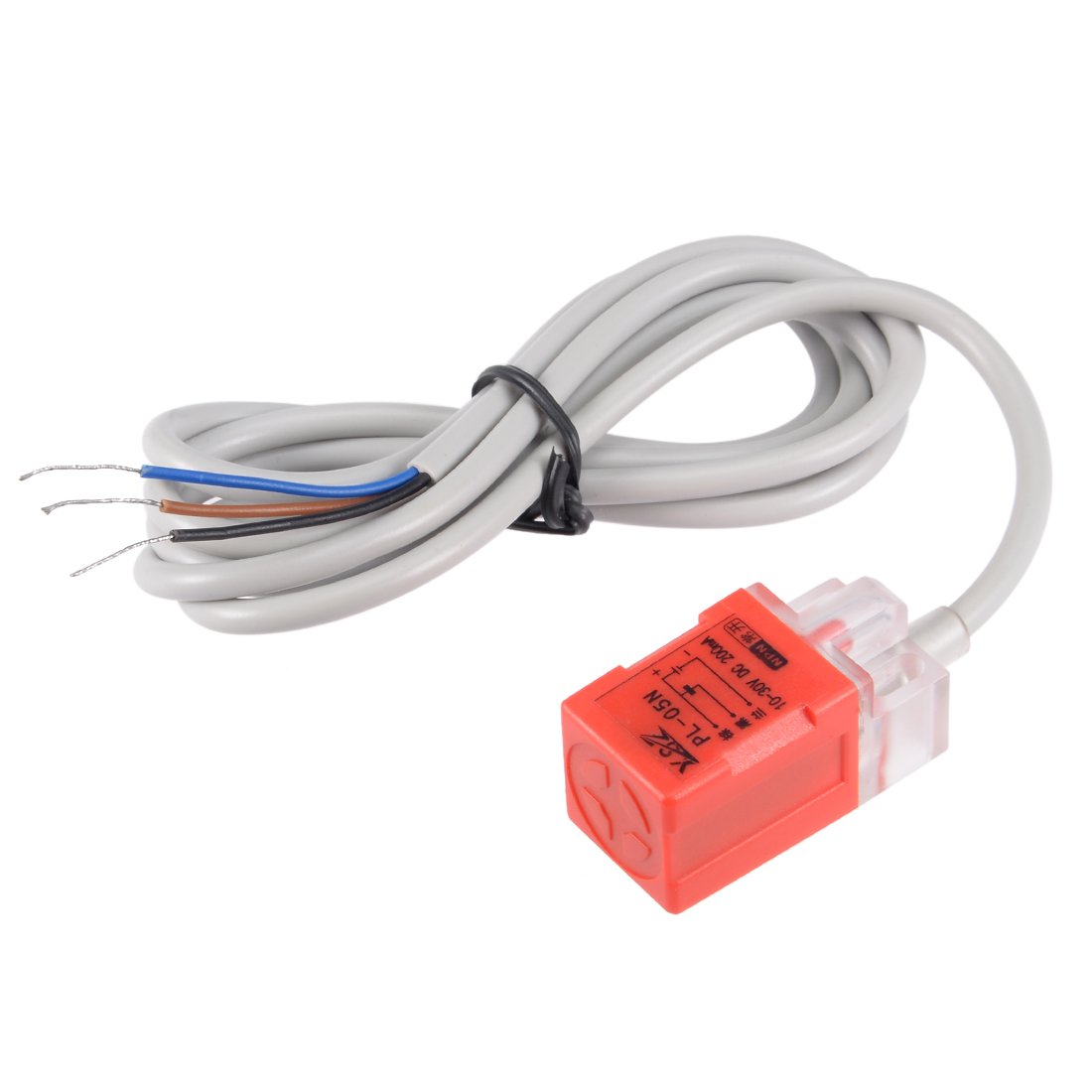 uxcell 5mm Inductive Proximity Sensor Switch Detector NPN NO DC 10-30V  200mA 3-Wire PL-05N: Amazon.com: Industrial & Scientific