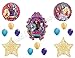 EVER AFTER HIGH FILAGREE Happy Birthday Balloons Decoration Supplies Monster Hexcellent by Party Supply