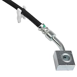 TRQ Rear Left Brake Hose Compatible with 2009-2010