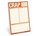 Knock Knock Crap Pad, To Do List Note Pad, 6 x 9-inches