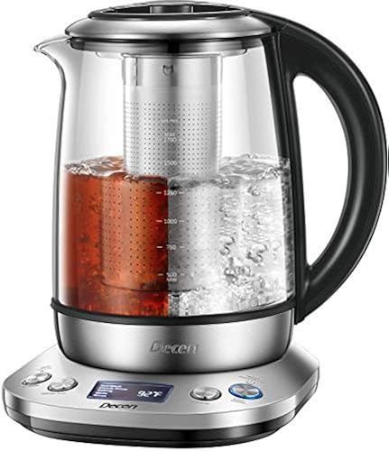 Electric Tea Kettle Water Kettle with Removable Tea Infuser