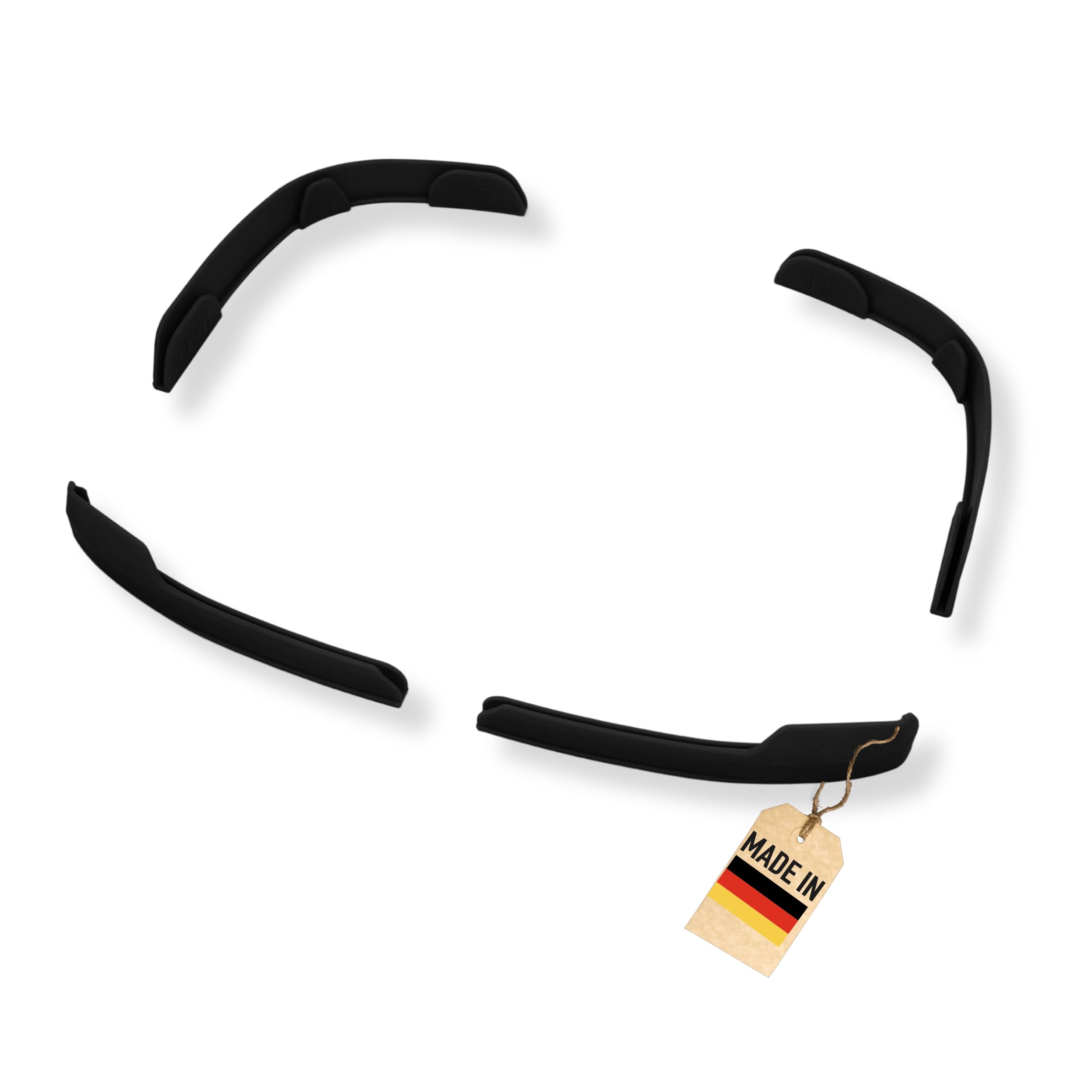 Edge Protection Compatible with Segway Navimow i105e & i108e Protection Bumper Tuning Robotic Lawnmower - Easy Plugging, No Gluing Required (Black)