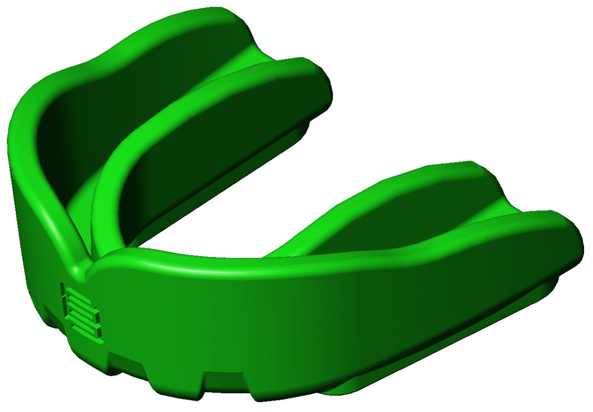 Makura Toka Mouthguard - Green, Junior (Age 10 & Under)