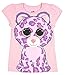 TY Beanie Boo Girls' Glamour The Leopard T-Shirt (Large, 10/12)