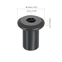 uxcell M6x12mm Hex Socket Head Insert Nut Screw