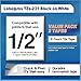 Replace Tze 231 Tape 12mm 0.47 Inch Laminated Black on White TZe-231 TZ-231 Compatible with P Touch Label Maker PTD210 PTH100 PTH110 PTD400 PTP700, 26.2 Feet, 2 Pack