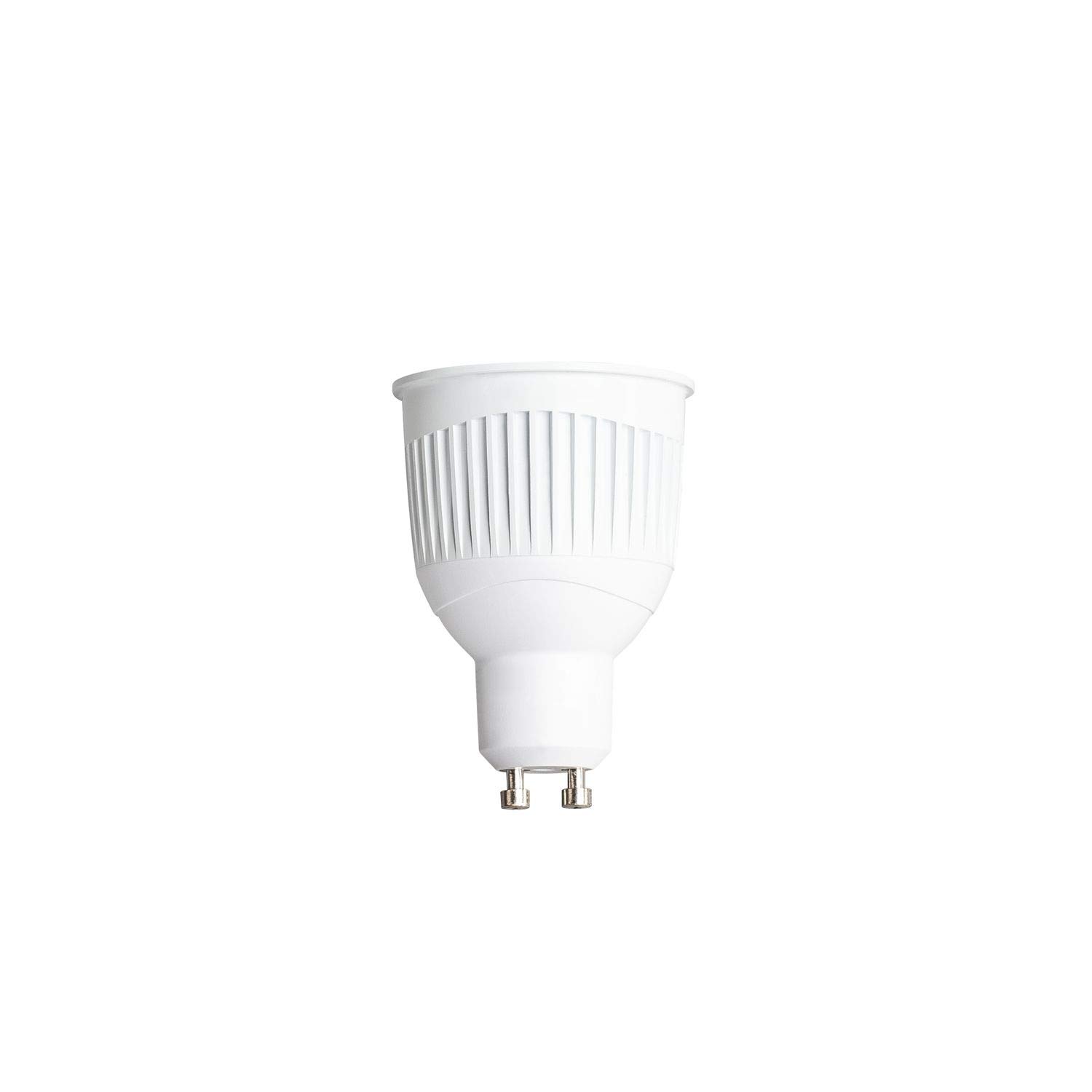 SLV Play Smart LED Light Bulb WiFi Dimmable LED Lamp GU10 Warm White to Daylight 6.7 W Replaces 40 Watt Can be Used Without Hub Compatible with Alexa/Google Home Assistant 450 Lumens CCT 1002523