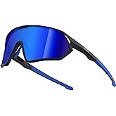 ER00 Youth Baseball Shield Polarized Sunglasses Kids Boys Girls Women 1206 Cycling Softball Lightweight Sports Shades Padel