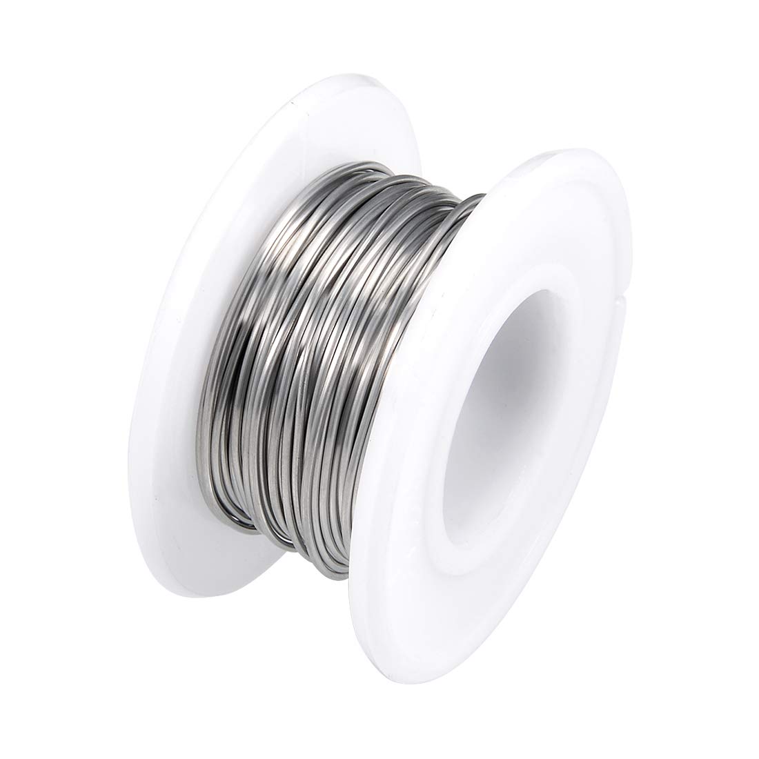 sourcing map 0.7mm 21AWG Heating Resistor Wire Wrapping Nichrome Resistance Wires for Heating Elements 16ft