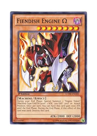 Amazon 遊戯王 英語版 Lcjw En181 Fiendish Engine W デモニック