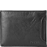 Fossil Men's Ingram Sliding 2-In-1 Wallet, Black, One Size