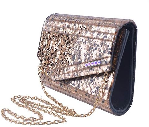 Honneury Acrylic Clutch Bag Evening Bag Bride Shiny Dress 1 Pack