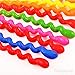 48-Inch Long Spiral Balloons with Pump , 100 Pack Assorted for Parties, Birthdays, Clowns, and Events decoration