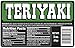 Buffalo Bills 3oz Teriyaki Country Cut Beef Jerky Pack (moist & tender teriyaki beef jerky)