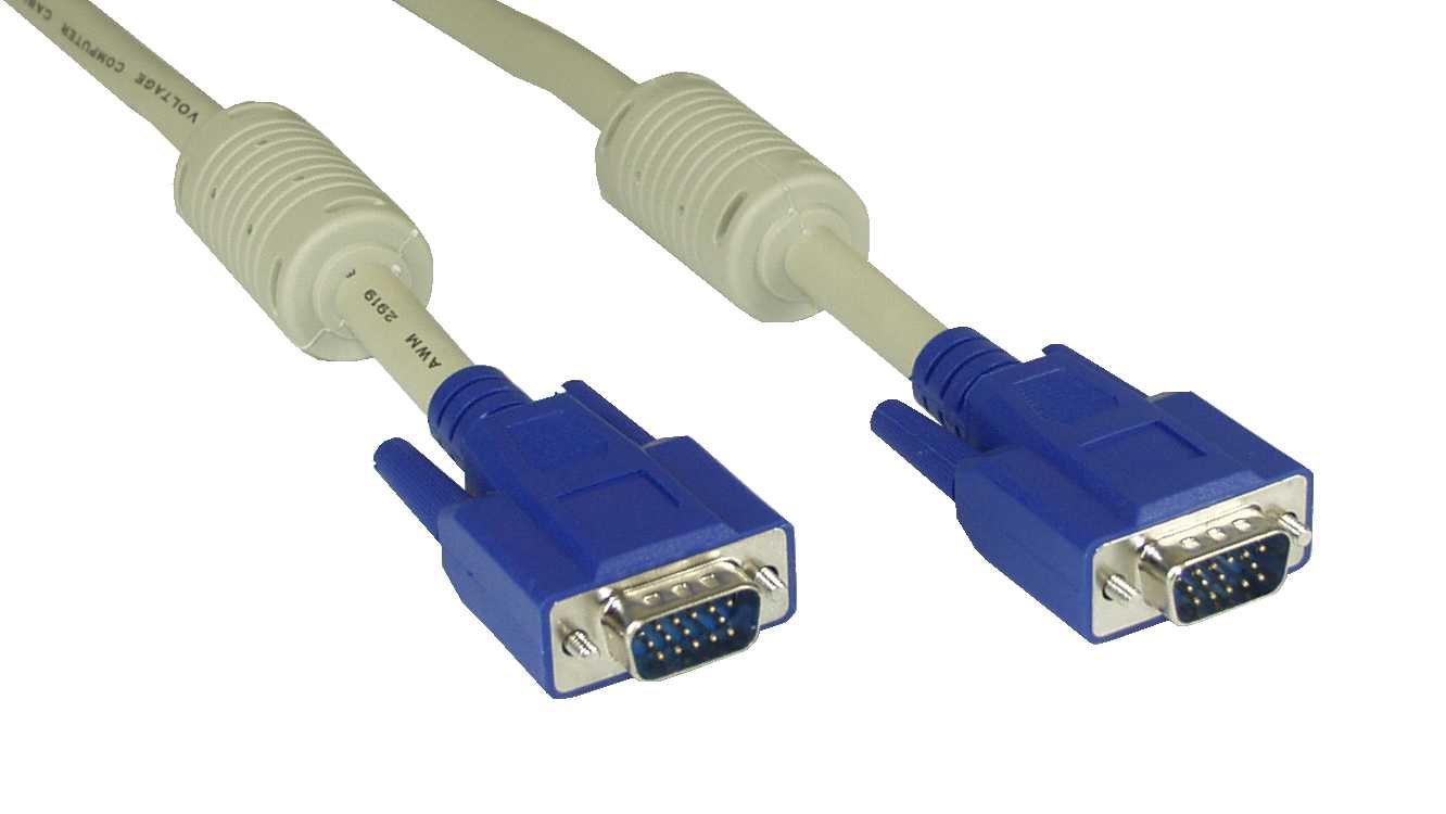 InLine® 17723 SVGA Cable 15Pin HD Male/Male Plug Connector 7 m Beige