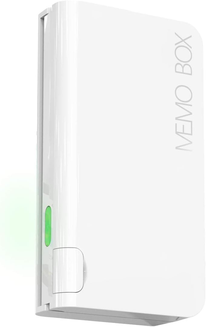 MEMO BOX Mini Smart Pill Box Single Pack, 5060527750043 BigaMart