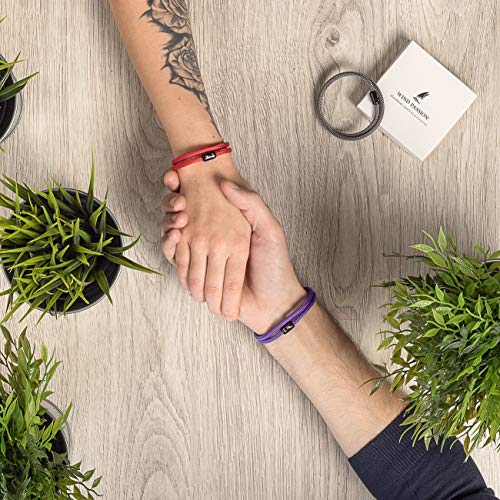 Wind Passion Paracord Bracelet With Magnetic Clasp - Waterproof Surfer Bracelet For Men & Women