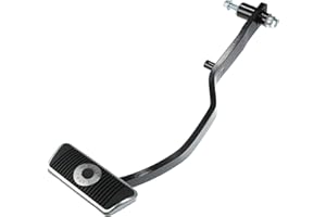 A ABSOPRO Automatic Power Brake Pedal Replacement Fit for Ford for Mustang - Pack of 1 Black Item Replacement