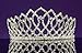 Alexandra - Elegant Rhinestone Crystal Bridal Wedding Tiara Crown