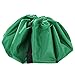 NEWSTYLE Children's Play Mat and Toys Storage Bag - Green 60inch Kids Playbag Toys Organizer Quick Pouch. Great for Storing Small and Medium Size Toy like LEGOS - Simple, Portable, Sturdy!