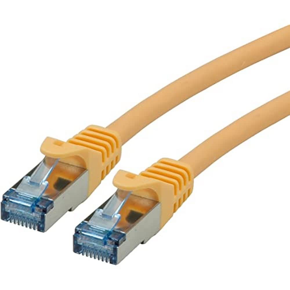 Roline S/Ftp Patch Cable Cat 6A Component Level Lsoh, Yellow, 5 M