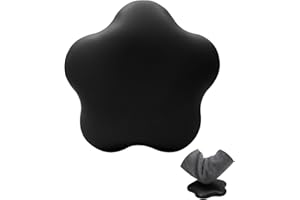 YINGJEE Soft Elbow Rest for Nail Tech - Arm Rest for Nails Elbow Pad, Microfiber Leather (Black)