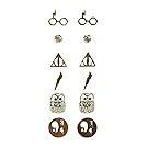 Harry Potter Earrings 6 Pair Set