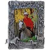 GiftsOGifts 4 Horses Picture Frame, 3.5" x 5"
