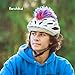 ParaWild Iguana Helmet Accessories w/Sticky Hook & Loop Fastener Adhesive (Helmet not Included), Fun Helmet Mohawk/Cover for Snowboarding, Skiing, Biking, Cycling, Skating for Kids and Adults