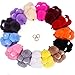 CHMING Bunny Keychain Soft Cute Rex Rabbit Fur Keychain Car Handbag Keyring