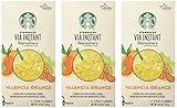 Starbucks VIA® Refreshers Valencia Orange (3 Pack/Boxes) 6 Packets Each Box