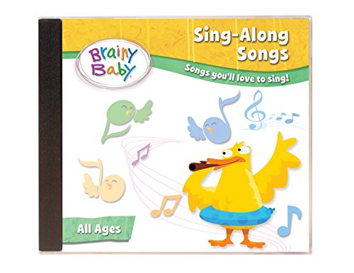 Music CD for Babies and Children Sing Along Songs CD by Brainy Baby