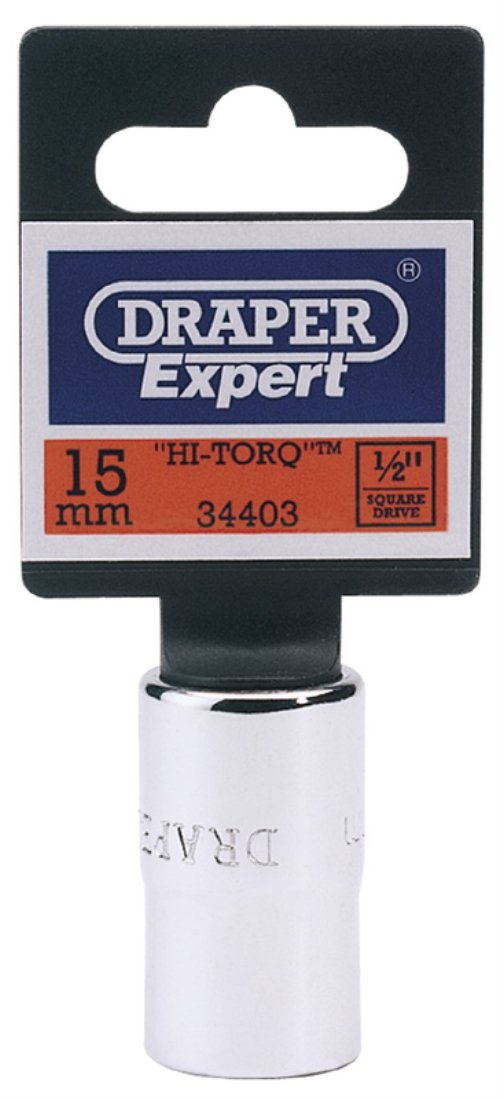 Draper Expert 76841 24 mm 1/2-Inch Square Drive Hi-Torq 12-Point Socket