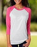 Next Level Unisex Tri-Blend 3/4-Sleeve Raglan - 6051